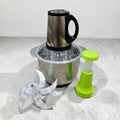 Imported 5 Liter - 2 in 1 Electric & Manual | 5 Blades Chopper 1000 Watt
