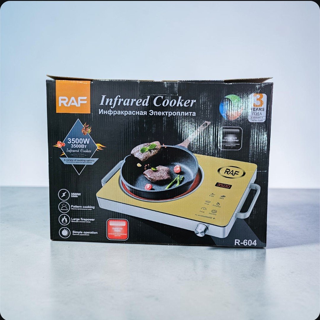 RAF Imported Infrared Electric Stove | Hot Plate - 3500W | 3 years warranty