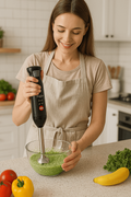 Naifeo Heavy Duty Imported Hand Blender (4 Blades Stainless Steel)
