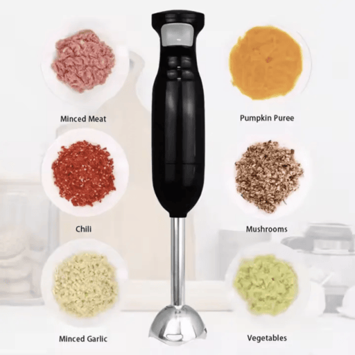 Naifeo Heavy Duty Imported Hand Blender (4 Blades Stainless Steel)