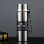 Insulated Water Bottle, 1 Litre Stainless Steel Water Bottle for 12 Hours Hot & Cold