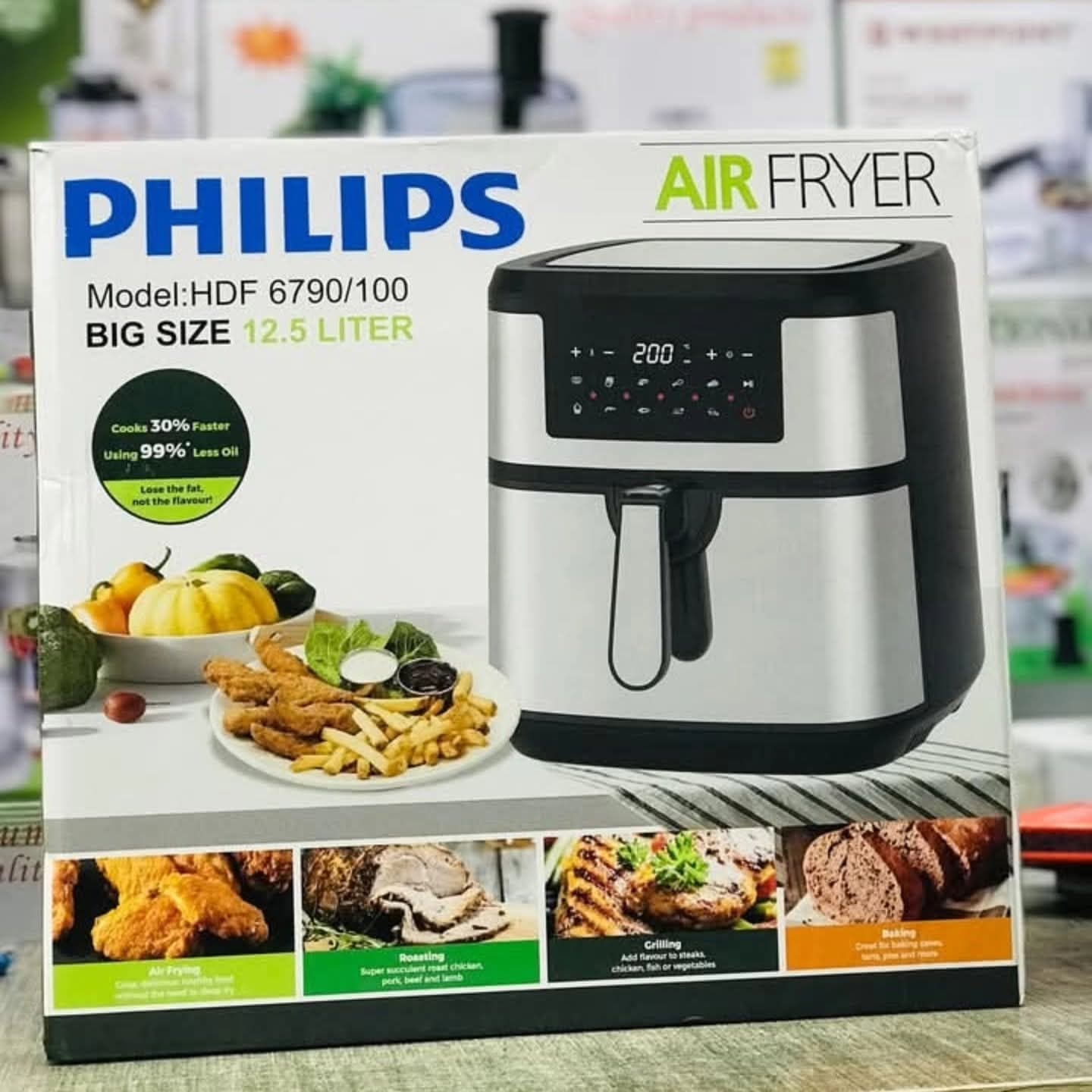 Philips Air Fryer (XXXL Size) - With 10 different cooking functions