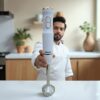 MOLIAX Heavy Duty Imported Hand Blender (4 Blades Stainless Steel)