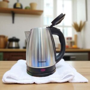 Kenwood Electric Kettle - 1.7L, 1500W,  Stainless Steel with Advanced Automatic Switch