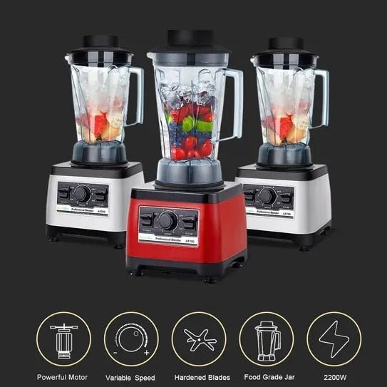 2 in 1 Silver Crest - Heavy Duty Blender - 3 Liter - Orignal