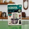ACEKOOL 5 in 1- Imported 6 Titanium Blades Chopper 800 Watt 3 Liter (German Brand 🇩🇪)