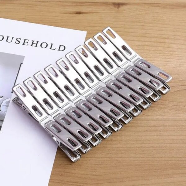 Cloth Hanging Clips StainLess Steel 20 pcs