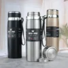 Insulated Water Bottle, 1 Litre Stainless Steel Water Bottle for 12 Hours Hot & Cold