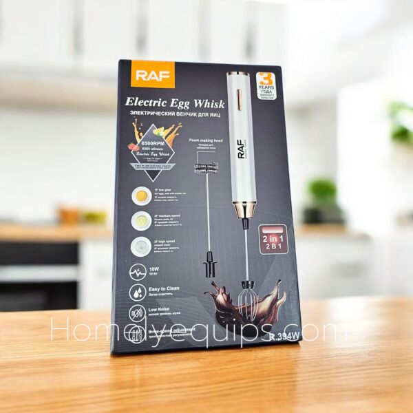 2025/12/1000323354.jpg RAF Stainless Steel 2 in 1 Coffee Beater & Egg Whisker USB Type C Rechargeable
