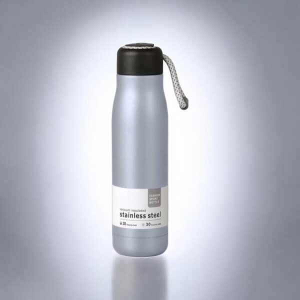 2026/02/1000467436.jpg Vacuum Insulated Water Bottle, 550ml, Double-Walled Stainless Steel