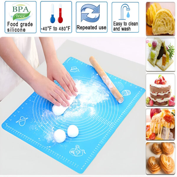 Imported Multicolor Silicone Roti Maker Mat