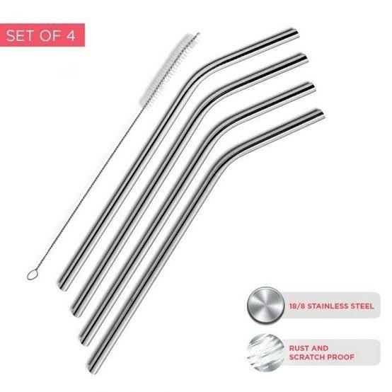 Falari Stainless Steel Straws - Reusable Drinking Straw
